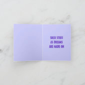 CARTE DE STATIONNAIRE DE CARTE DE REMARQUE ARTS (Intérieur)