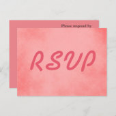 Carte de stationnement rose (Devant / Derrière)