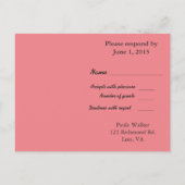 Carte de stationnement rose (Dos)