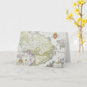 Carte de Stockholm, Suède (Fleur jaune)