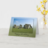 Carte de Stonehenge (Fleur jaune)
