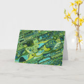 Carte de structure de ville d'Amsterdam (Fleur jaune)