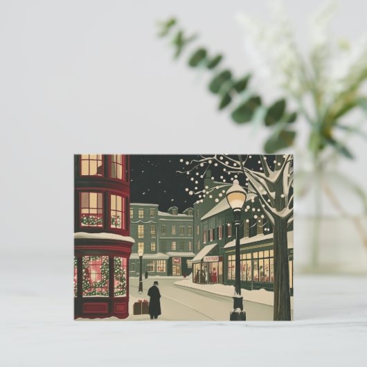 Carte de style Art déco Washington DC Georgetown (Debout devant)