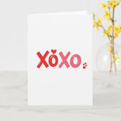 Carte de style brillant Xoxo douce (Fleur jaune)