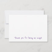 Carte de style Vintage Merci (Dos)