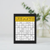 Carte de Sudoku (Debout devant)
