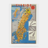 Carte de Suède (Recto)