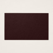 Carte de suggestion pour le nom de bébé botanique  (Dos)