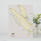 carte de Sumatra (Debout devant)
