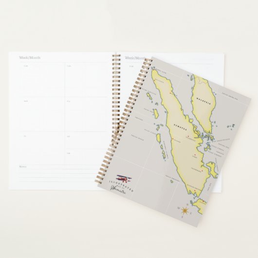 carte de Sumatra (Devant avec enveloppe)