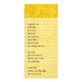 Carte de support de Julianna (Dos)