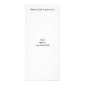 Carte de support de symbole de zen (Dos)