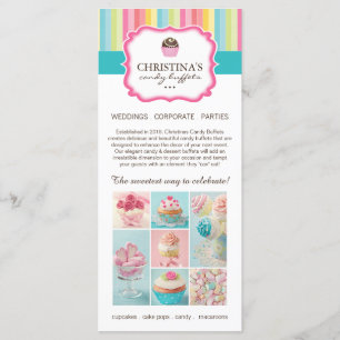 Carte de support de traiteur de sucrerie