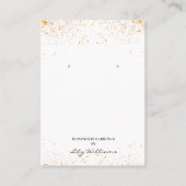 Carte de support d'écran à oreilles florales rose (Devant)