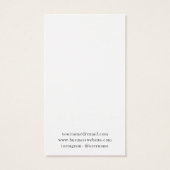 Carte de support d'oreille simple personnalisée en (Dos)