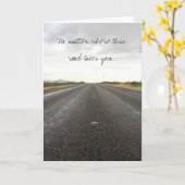 Carte de support routier unique (Fleur jaune)