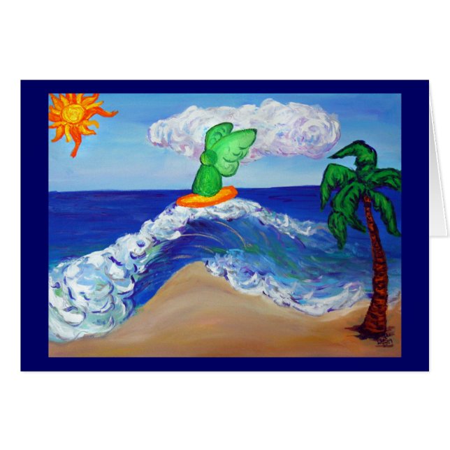 Carte de surf Angel Raphael (Devant horizontal)