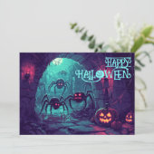 Carte de surprise d'égout éffrayant (Debout devant)