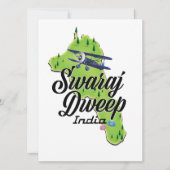 Carte de Swaraj Dweep Inde (Devant)