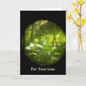 Carte de Sympath pour votre perte (Fleur jaune)