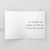 Carte de sympathie (Intérieur)