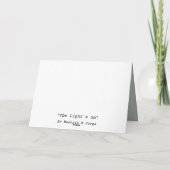 Carte de sympathie (Dos)