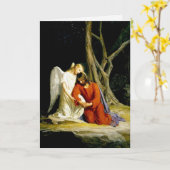 Carte de sympathie (Fleur jaune)