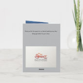 Carte de sympathie (Dos)