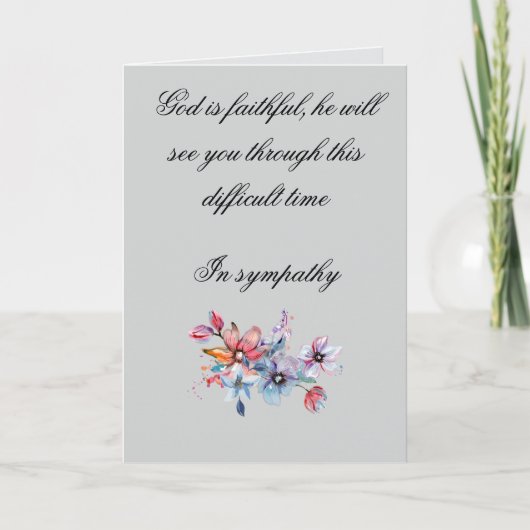 Carte de sympathie (Devant)
