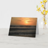 Carte de sympathie (Fleur jaune)