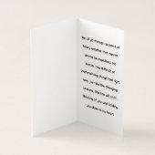 Carte de sympathie (Inside)
