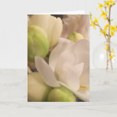 Carte de sympathie (Fleur jaune)