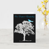 Carte de sympathie (Fleur jaune)