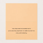 Carte de sympathie abstraite (Inside Unfolded)