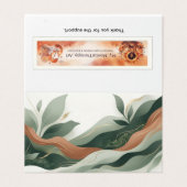 Carte de sympathie abstraite (Outside Unfolded)
