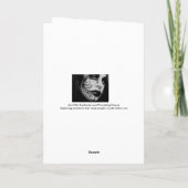 Carte de sympathie aka s'affligeant la carte (Dos)