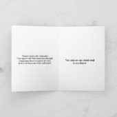 Carte de sympathie aka s'affligeant la carte (Intérieur)