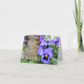 Carte de sympathie ange (Devant)