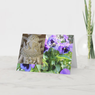 Carte de sympathie ange