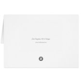 Carte de sympathie avec verset bienveillant (Dos Horizontal)