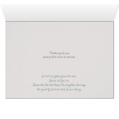 Carte de sympathie avec verset bienveillant (Intérieur Horizontal (Bas))