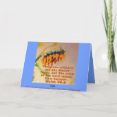 Carte de sympathie avec versets (Dos)