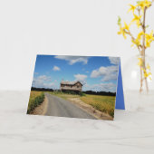 Carte de sympathie avec versets (Fleur jaune)