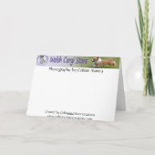 Carte de sympathie canine (Dos)