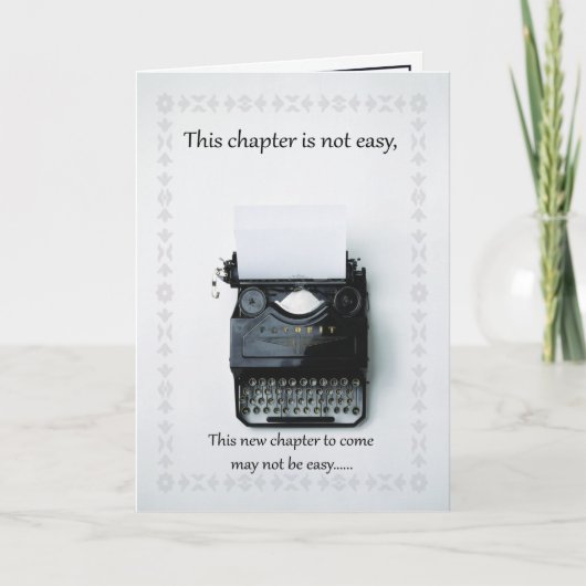 Carte de sympathie Chapitres (Devant)