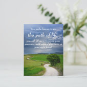 Carte de sympathie chemin de vie religieux (Debout devant)