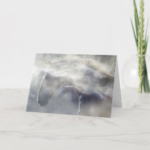 Carte de sympathie Cheval/Equine