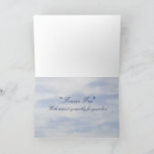 Carte de Sympathie Cheval "Forever Free" (Intérieur)