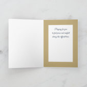 Carte de sympathie chrétienne pour la perte de con (Intérieur)