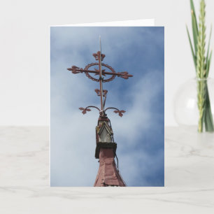 Carte de sympathie « Clocher de l'église de la Sai